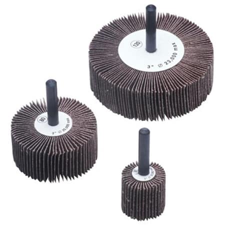 1X1X1-4 Aluminum Oxide 40 Grit Flap Wheel